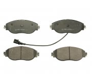 Тормозные колодки передние (с датчиком, 175.2x69.6x19.8) Volkswagen Tiguan / Фольксваген Тигуан 2007-2016 C1W068ABE ABE (Польша)