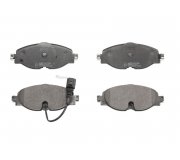 Тормозные колодки передние (с датчиком, 160x65x20) Volkswagen Tiguan / Фольксваген Тигуан 2007-2016 C1W071ABE ABE (Польша)