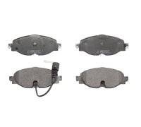 Тормозные колодки передние (с датчиком, 160x65x20) Volkswagen Tiguan / Фольксваген Тигуан 2007-2016 C1W071ABE ABE (Польша)