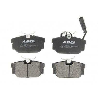 Тормозные колодки задние (c датчиком, 87x53x17) Volkswagen Tiguan / Фольксваген Тигуан 2007-2016 C2W010ABE ABE (Польша)