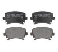 Тормозные колодки задние (без датчика, 105.5x56x17) Volkswagen Tiguan / Фольксваген Тигуан 2007-2016 C2W021ABE ABE (Польша)