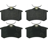 Тормозные колодки задние (без датчика, 87x53x17) Volkswagen Tiguan / Фольксваген Тигуан 2007-2016 CBP0108 COMLINE (Великобритания)