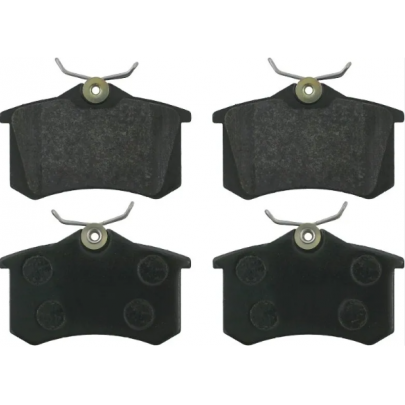 Тормозные колодки задние (без датчика, 87x53x17) Volkswagen Tiguan / Фольксваген Тигуан 2007-2016 CBP0108 COMLINE (Великобритания)