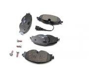 Гальмівні колодки передні (з датчиком, 160x65x20) Volkswagen Tiguan / Фольксваген Тігуан 2007-2016 CBP12158 COMLINE (Великобританія)