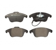 Гальмівні колодки передні (з датчиком, 155.2x72x19.8) Volkswagen Tiguan / Фольксваген Тігуан 2007-2016 CBP16022 COMLINE (Великобританія)