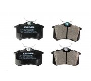 Тормозные колодки задние (без датчика, 87x53x17) Volkswagen Tiguan / Фольксваген Тигуан 2007-2016 DP1010.10.0002 Drіve+ (Польша)