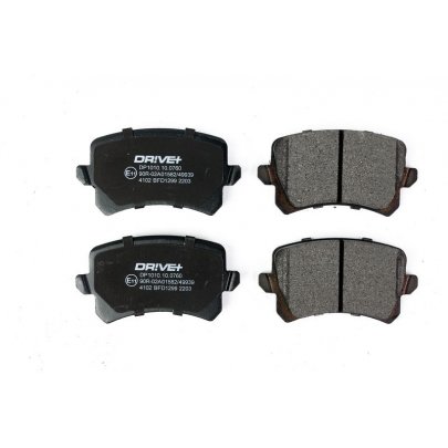 Тормозные колодки задние (без датчика, 105.5x56x17) Volkswagen Tiguan / Фольксваген Тигуан 2007-2016 DP1010.10.0760 Drіve+ (Польша)