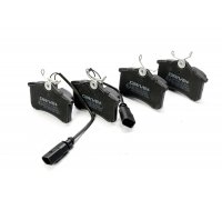 Тормозные колодки задние (c датчиком, 87x53x17) Volkswagen Tiguan / Фольксваген Тигуан 2007-2016 DP1010.10.0831 Drіve+ (Польша)