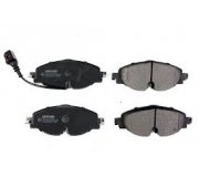 Тормозные колодки передние (с датчиком, 160x65x20) Volkswagen Tiguan / Фольксваген Тигуан 2007-2016 DP1010.10.0934 Drіve+ (Польша)