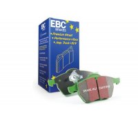 Гальмівні колодки задні (без датчика, 87x53x17) Volkswagen Tiguan / Фольксваген Тігуан 2007-2016 DP2680 EBC Brakes (Великобританія)