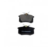 Гальмівні колодки задні (без датчика, 87x53x17) Volkswagen Tiguan / Фольксваген Тігуан 2007-2016 FBP-0575 FREMAX (Іспанія)