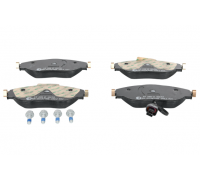 Тормозные колодки передние (с датчиком, 175.2x69.6x19.8) Volkswagen Tiguan / Фольксваген Тигуан 2007-2016 FBP-1742 FREMAX (Испания)