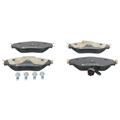 Тормозные колодки передние (с датчиком, 175.2x69.6x19.8) Volkswagen Tiguan / Фольксваген Тигуан 2007-2016 FBP-1742 FREMAX (Испания)