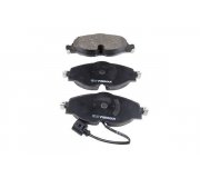Гальмівні колодки передні (з датчиком, 160x65x20) Volkswagen Tiguan / Фольксваген Тігуан 2007-2016 FBP-1972 FREMAX (Іспанія)