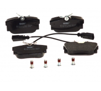 Гальмівні колодки задні (з датчиком, 87x53x17) Volkswagen Tiguan / Фольксваген Тігуан 2007-2016 FDB1482 FERODO (Великобританія)