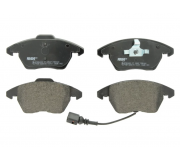 Гальмівні колодки передні (з датчиком, 155.2x72x19.8) Volkswagen Tiguan / Фольксваген Тігуан 2007-2016 FDB1641 FERODO (Великобританія)