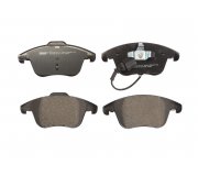 Тормозные колодки передние (с датчиком, 155.4x67.1x19.8) Volkswagen Tiguan / Фольксваген Тигуан 2007-2016 FDB4057 FERODO (Великобритания)