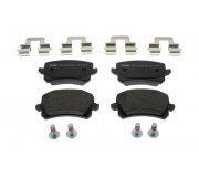 Тормозные колодки задние (без датчика, 105.5x56x17) Volkswagen Sharan 2 / Фольксваген Шаран 2 2010-2022 FDB4058 FERODO (Великобритания)