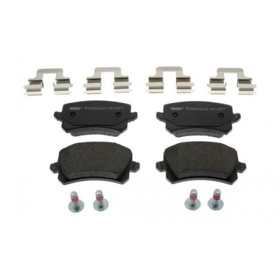 Гальмівні колодки задні (без датчика, 105.5x56x17) Volkswagen Tiguan / Фольксваген Тігуан 2007-2016 FDB4058 FERODO (Великобританія)