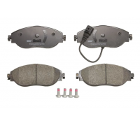 Гальмівні колодки передні (з датчиком, 175.2x69.6x19.8) Volkswagen Tiguan / Фольксваген Тігуан 2007-2016 FDB4425 FERODO (Великобританія)