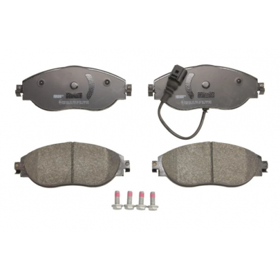 Гальмівні колодки передні (з датчиком, 175.2x69.6x19.8) Volkswagen Tiguan / Фольксваген Тігуан 2007-2016 FDB4425 FERODO (Великобританія)