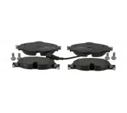 Тормозные колодки передние (с датчиком, 160x65x20) Volkswagen Tiguan / Фольксваген Тигуан 2007-2016 FDB4433 FERODO (Великобритания)