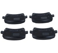 Гальмівні колодки задні (без датчика, 105.5x56x17) Volkswagen Tiguan / Фольксваген Тігуан 2007-2016 GDB1622 TRW (Німеччина)