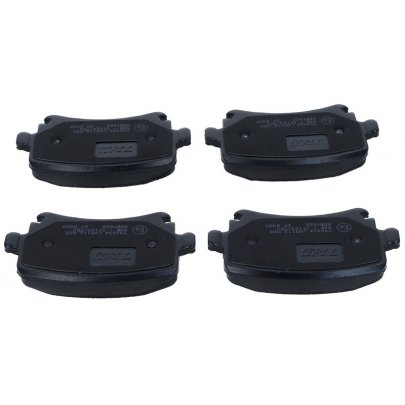 Гальмівні колодки задні (без датчика, 105.5x56x17) Volkswagen Tiguan / Фольксваген Тігуан 2007-2016 GDB1622 TRW (Німеччина)