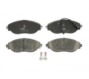 Гальмівні колодки передні (з датчиком, 175.2x69.6x19.8) Volkswagen Tiguan / Фольксваген Тігуан 2007-2016 GDB1918 TRW (Німеччина)