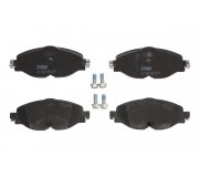 Гальмівні колодки передні (без датчика, 160x65x20) Volkswagen Tiguan / Фольксваген Тігуан 2007-2016 GDB2143 TRW (Німеччина)