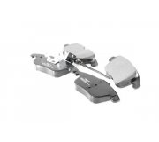 Гальмівні колодки передні (з датчиком, 155.2x72x19.8) Volkswagen Tiguan / Фольксваген Тігуан 2007-2016 GH-410226 GH-Parts (Польща)