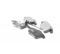 Гальмівні колодки передні (з датчиком, 155.2x72x19.8) Volkswagen Tiguan / Фольксваген Тігуан 2007-2016 GH-410226 GH-Parts (Польща)