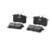 Тормозные колодки задние (без датчика, 87x53x17) Volkswagen Tiguan / Фольксваген Тигуан 2007-2016 GH410201 GH-Parts (Польша)