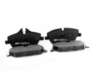 Тормозные колодки задние (без датчика, 105.5x56x17) Volkswagen Sharan 2 / Фольксваген Шаран 2 2010-2022 GH410303 GH-Parts (Польша)