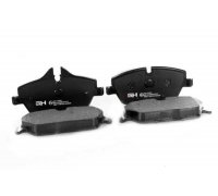 Гальмівні колодки задні (без датчика, 105.5x56x17) Volkswagen Tiguan / Фольксваген Тігуан 2007-2016 GH410303 GH-Parts (Польща)