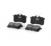 Тормозные колодки задние (без датчика, 87x53x17) Volkswagen Tiguan / Фольксваген Тигуан 2007-2016 GH413947 GH-Parts (Польша)