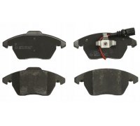 Гальмівні колодки передні (з датчиком, 155x66x20) Volkswagen Tiguan / Фольксваген Тігуан 2007-2016 GH414770 GH-Parts (Польща)