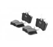 Тормозные колодки задние (без датчика, 87x53x17) Volkswagen Tiguan / Фольксваген Тигуан 2007-2016 GH419970 GH-Parts (Польша)