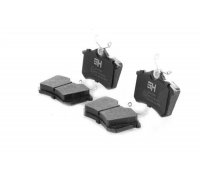 Тормозные колодки задние (без датчика, 87x53x17) Volkswagen Tiguan / Фольксваген Тигуан 2007-2016 GH419970 GH-Parts (Польша)