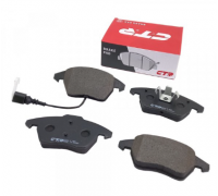 Гальмівні колодки передні (з датчиком, 155x66x20) Volkswagen Tiguan / Фольксваген Тігуан 2007-2016 GK1234 CTR (Південна Корея)