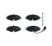 Гальмівні колодки передні (з датчиком, 160x65x20) Volkswagen Tiguan / Фольксваген Тігуан 2007-2016 JQ101186 KAMOKA (Польща)