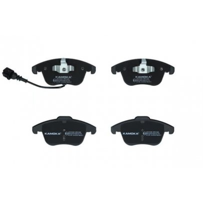 Гальмівні колодки передні (з датчиком, 155x66x20) Volkswagen Tiguan / Фольксваген Тігуан 2007-2016 JQ101226 KAMOKA (Польща)