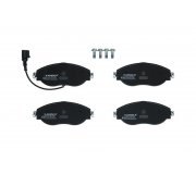 Гальмівні колодки передні (з датчиком, 175.2x69.6x19.8) Volkswagen Tiguan / Фольксваген Тігуан 2007-2016 JQ101307 KAMOKA (Польща)