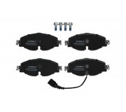 Гальмівні колодки передні (з датчиком, 160x65x20) Volkswagen Tiguan / Фольксваген Тігуан 2007-2016 JQ101359 KAMOKA (Польща)