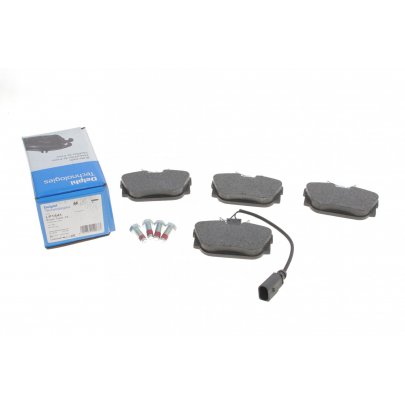 Гальмівні колодки задні (з датчиком, 87x53x17) Volkswagen Tiguan / Фольксваген Тігуан 2007-2016 LP1541 DELPHI (США)