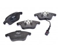 Тормозные колодки передние (с датчиком, 155x67x19.5) Volkswagen Tiguan / Фольксваген Тигуан 2007-2016 LP2110 DELPHI (США)