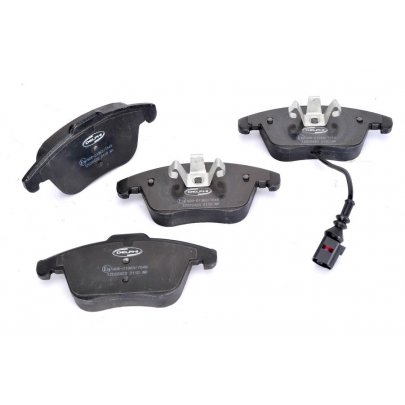 Гальмівні колодки передні (з датчиком, 155.4x67.1x19.8) Volkswagen Tiguan / Фольксваген Тігуан 2007-2016 FDB4057 FERODO (Великобританія)