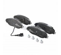 Гальмівні колодки передні (з датчиком, 175.2x69.6x19.8) Volkswagen Tiguan / Фольксваген Тігуан 2007-2016 LP2250 DELPHI (США)