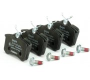 Гальмівні колодки задні (без датчика, 87x53x17) Volkswagen Tiguan / Фольксваген Тігуан 2007-2016 LP2254 DELPHI (США)