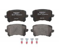 Гальмівні колодки задні (без датчика, 105.5x56x17) Volkswagen Tiguan / Фольксваген Тігуан 2007-2016 LP3247 DELPHI (США)